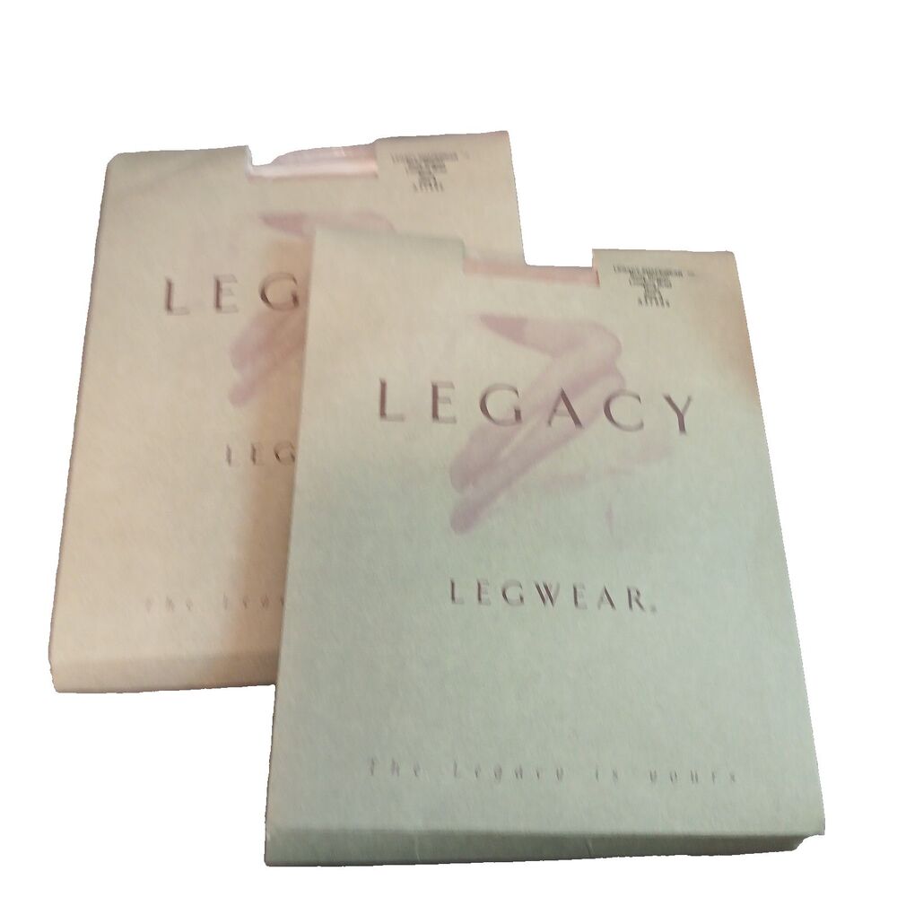 Legacy Legwear Shapewear Size A NUDE A37555 2 Pairs NEW Longline Brief Shaper